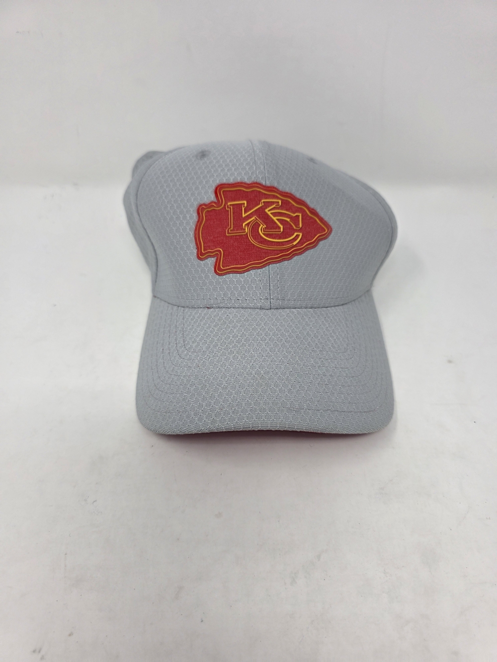Kansas City Chiefs New Era 39THIRTY Hat Gray XL XXL NFL Cap